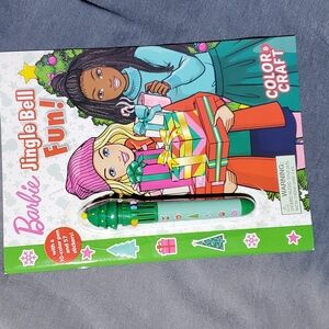 Barbie Jingle Bell Fun! Color Craft